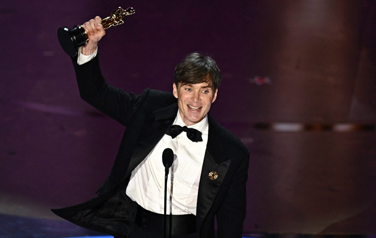 Irish actor Cillian Murphy accepts the award for Best Actor in a Leading Role for "Oppenheimer" onstage during the 96th Annual Academy Awards at the Dolby Theatre in Hollywood, California on March 10, 2024. (Photo by Patrick T. Fallon / AFP)